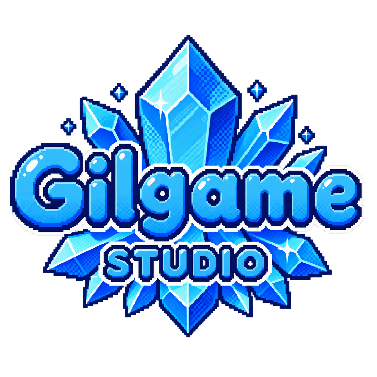 Gilgame studioのクリスタルロゴ
